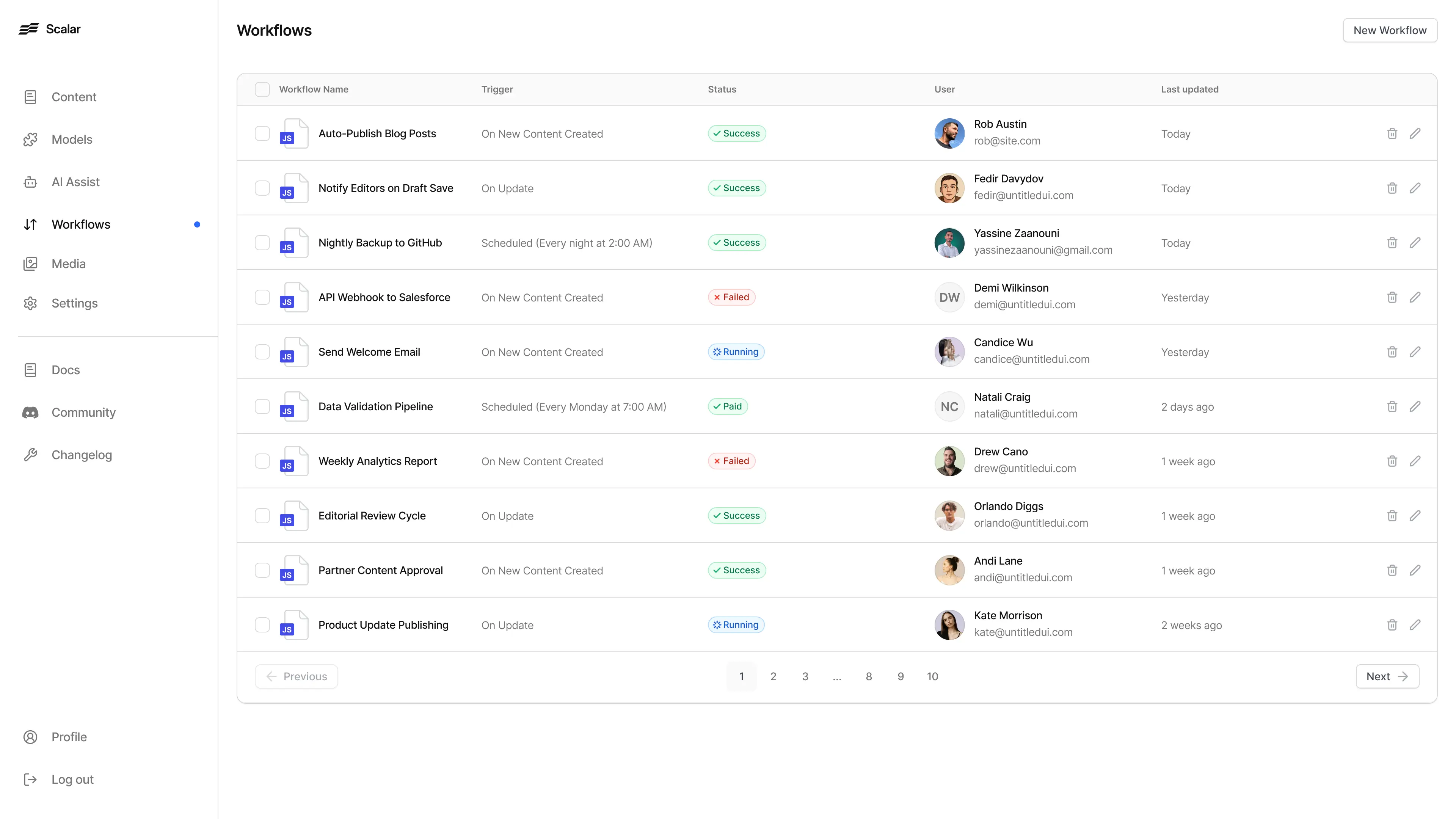 A world map with connecting lines between different language nodes showing Scalar's multilingual capabilities